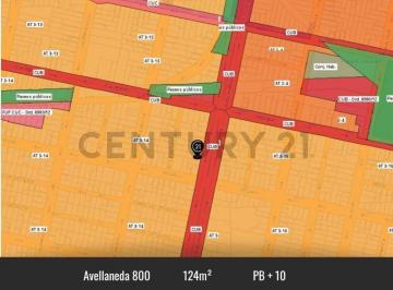 Terreno · 124m² · Lote Apto Desarollos Sobre Av Avellaneda