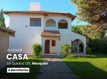 Casa · 220m² · 9 Ambientes · Casa en Alquiler de 4 Dorm. en La Quiaca 125, Neuquén Capital