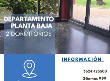 Departamento · 2 Dormitorios · 1 Cochera · Departamento Planta Baja - Dónovan 710, Esquina Mendoza