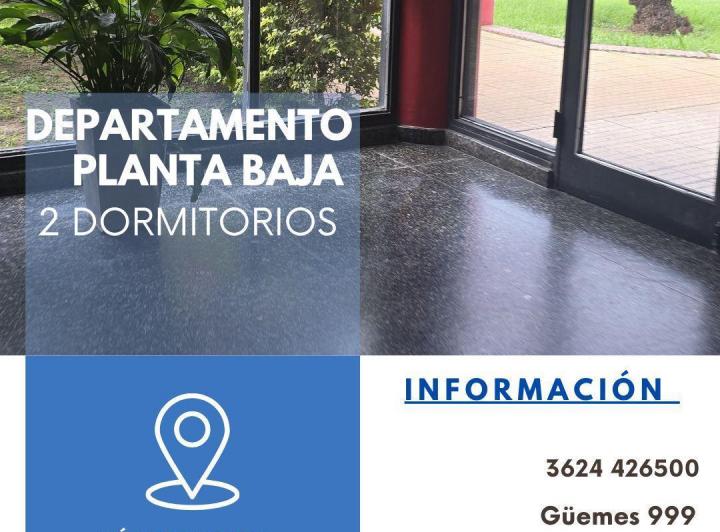 Departamento · 2 Dormitorios · 1 Cochera