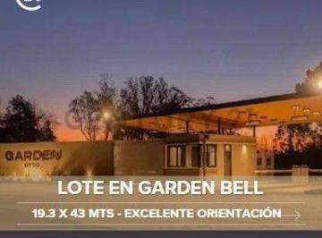 Terreno · 830m² · Lote en Venta Garden Bell, City Bell