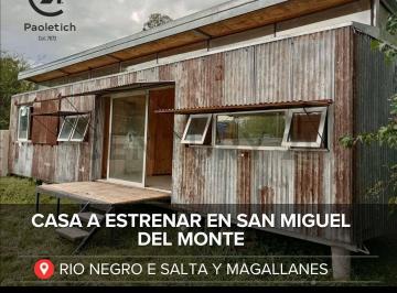 Casa · 47m² · 2 Ambientes · Venta de Casa en San Miguel del Monte a Estrenar