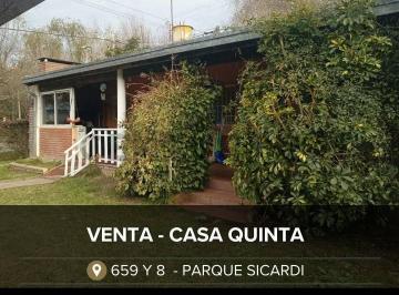 Casa · 45m² · 2 Ambientes · Venta de Casa Parque Sicardi 2 Ambientes Quinta