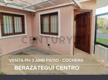 PH · 65m² · 3 Ambientes · 1 Cochera · Duplex/ph Venta en Berazategui Centro 3 Ambientes con Cochera