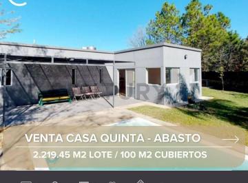 Casa · 100m² · 3 Ambientes · Venta de Casa Quinta Ruta 2 Km 52,5 Abasto, Oportunidad!