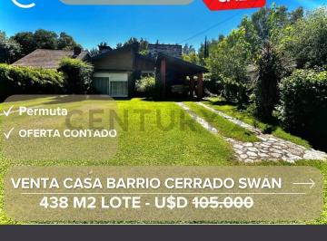 Casa · 115m² · 4 Ambientes · 1 Cochera · Venta Casa en Barrio Cerrado Swan, La Plata - Abasto