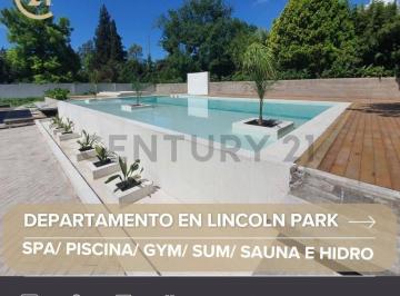 Departamento · 50m² · 2 Ambientes · 1 Cochera · Venta Departamento en Lincoln Park, City Bell
