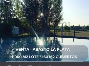 Casa · 190m² · 5 Ambientes · Venta de Casa 5 Ambientes en Abasto, La Plata. Excelente Zona Rural a m de La Av 520. E.