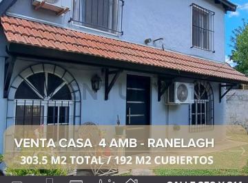 Casa · 192m² · 4 Ambientes · 2 Cocheras · Casa Venta en Ranelagh 4 Ambientes