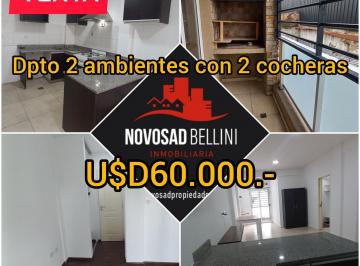 Departamento de 2 ambientes, Lanús · Dpto 2 Amb. con 2 Cocheras, en Venta Lanus O. Apto Credito. Excelente Renta