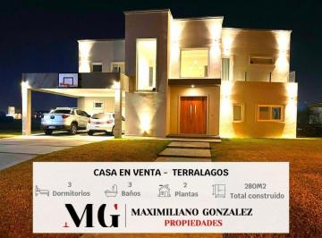 Casa · 280m² · 4 Ambientes · Casa Venta Terralagos Canning