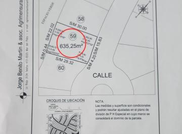 Terreno · 635m² · Importante Lote en Venta - Barrio Privado Casonas del Haras