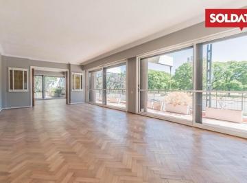 Departamento · 243m² · 6 Ambientes · 1 Cochera · Botánico - Av Libertador 3100 - Excelente Piso con Vista a Parques