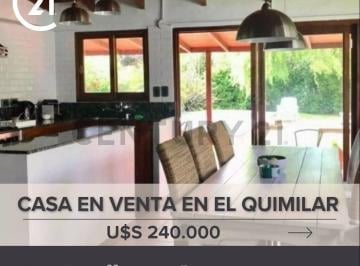 Casa · 80m² · 2 Ambientes · Casa en Venta en El Quimilar