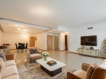 Departamento · 191m² · 4 Ambientes · 1 Cochera · Venta Impecable 4 Amb. C/ Dep, Patio, Parrilla Propia, Coch y Baulera. Amenities y Seg 24h. Edificio