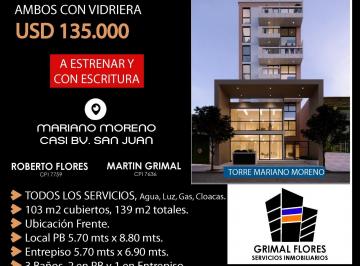Local comercial de 2 ambientes, Córdoba · Local Comercial a Estrenar Dos Plantas