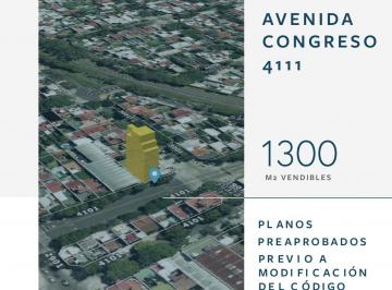 Terreno , Villa Urquiza · Lote en Venta en Av Congreso Al 4100