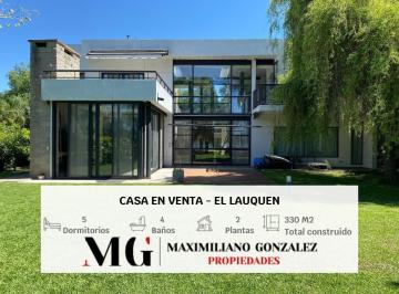 Casa · 330m² · 6 Ambientes · 1 Cochera · Casa Venta El Lauquen San Vicente