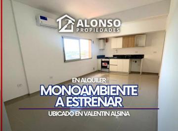 Departamento · 35m² · 1 Ambiente · Monoambiente a Estrenar en Alquiler en Valentin Alsina