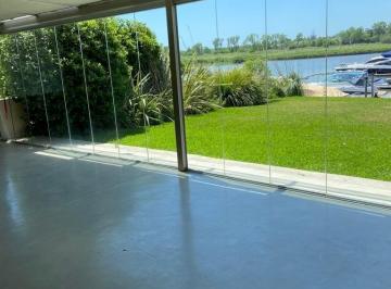 Departamento · 141m² · 3 Ambientes · 2 Cocheras · Planta Baja Al Rio con Jardín en Venta en Marinas del Yacht, Nordelta, Tigre