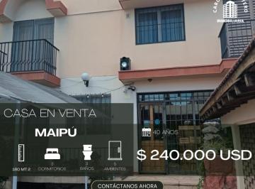 Casa de 5 ambientes, General Gutiérrez · Casa de 140 m² Ideal Para Vivienda o Uso Comercial - 3 Dorm., Cochera y S