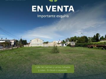 Terreno , Cañuelas · !exelente Lote de 550 m² Sobre Uno de Los Principales Ingresos a Cañuelas!