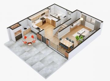 Departamento · 140m² · 4 Ambientes · Departamento de Categoría a 50 m del Centro en Villa General Belgrano