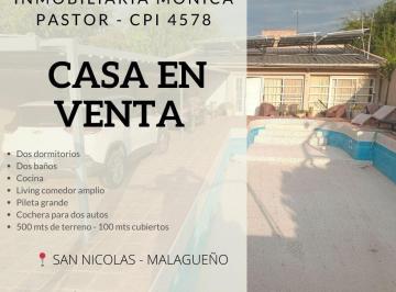 Casa de 6 ambientes, Malagueño · Casa en Venta - Malagueño
