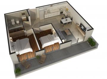 Departamento de 3 ambientes, Balvanera · Departamento en Venta (10a) Tres Ambientes con Balcón Estrenar Balvanera