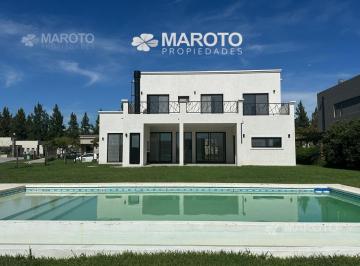 Casa · 241m² · 6 Ambientes · 2 Cocheras · Casa en Venta a La Laguna en San Matías con Cuatro Dorm. - Maroto Propiedades