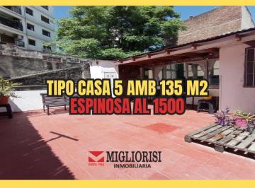 villa-crespo-venta-ph-5-o-mas-ambientes · Depto. Tipo Casa de 5 Ambientes en Venta en Villa Crespo