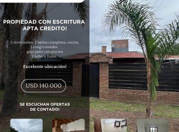 Casa de 7 ambientes, Mendiolaza · Venta Talar de Mendiolaza 3 Dorm. con Pileta
