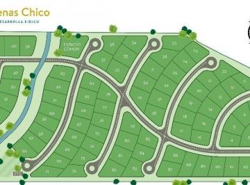 Terreno · 606m² · Lote Barrio Privado Arenas Chico