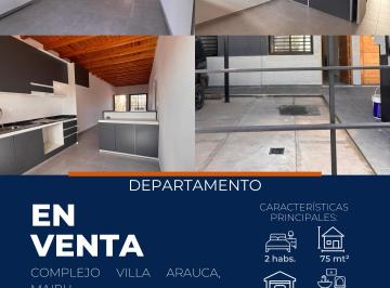 Departamento · 71m² · 3 Ambientes · 1 Cochera - Modica Inmobiliaria · Venta Departamento Complejo Villa Arauca