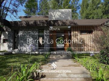 Casa · 286m² · 4 Ambientes · 2 Cocheras · Casa 4 Ambientes en Venta, Barrio Cerrado La Codorniz, Los Cardales