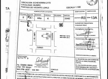 Oficina comercial · 240m² · 8 Ambientes · 4 Cocheras · Oficina - Munro