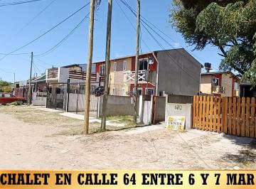 Casa de 3 ambientes, Mar del Tuyú · Calle 64 E/6 y 7 Mar del Tuyú Chalet 3 Ambientes Vende Sara Zapata Inmobiliaria