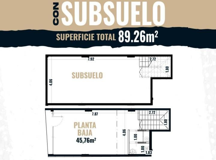 Versátil y amplio con subsuelo. · Local Comercial - San Isidro