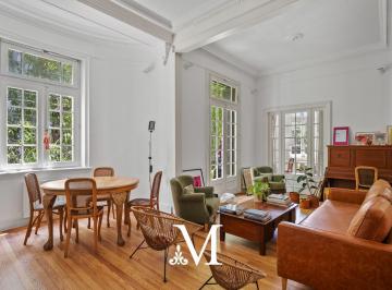 Departamento · 90m² · 3 Ambientes · Excelente Semipiso de 3 Ambientes Reciclado en Barrio Norte Muy Luminoso