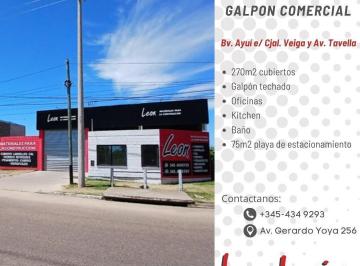 Bodega-Galpón · 250m² · 5 Ambientes · Galpon Venta Y/o Alquiler Concordia