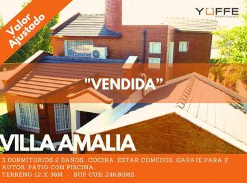 Casa · 218m² · 6 Ambientes · 2 Cocheras · Casa - Villa Amalia