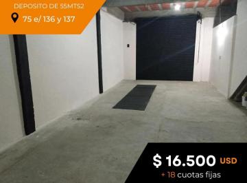 Depósito · 55m² · Depósito en Venta - 129 m² - La Plata [financiado]