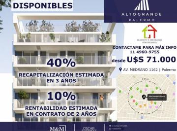 Edificio · 22m² · 1 Ambiente · 1 Cochera · Venta Dpto.