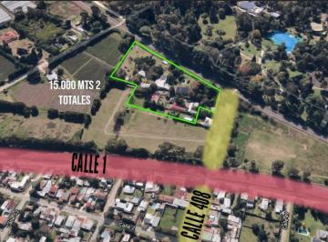 Terreno · 2500m² · 4 Ambientes · Terreno en Venta - 15.000 m² - Villa Elisa