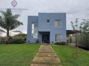 Casa · 140m² · 4 Ambientes · 2 Cocheras · Casa en Area 10. Barrio San Sebastián. Pilar