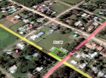 Terreno · 636m² · Terreno Venta - 363 m² Totales - Chascomus