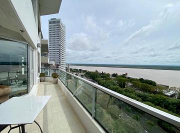 Departamento · 180m² · 5 Ambientes · 2 Cocheras · Venta - Dúplex de 3 Dorm. con Vista Al Río. Centro, Rosario.