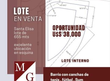 Terreno · 655m² · Terreno en Venta en Santa Elisa