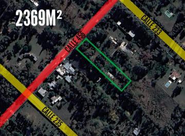 Terreno · 162m² · 3 Ambientes · Casa Quinta en Venta - 2369 m² - Abasto, La Plata