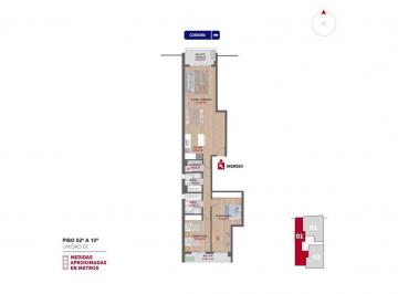 Imagen 1 - Departamento de 2 Dormitorios con Balcón Terraza y Amplio Estar en Córdoba y Suipacha. Entrega 2026. - · Departamento de 2 Dorm. con Balcón Terraza y Amplio Estar en Córdoba y Suipacha Entrega 2026.
